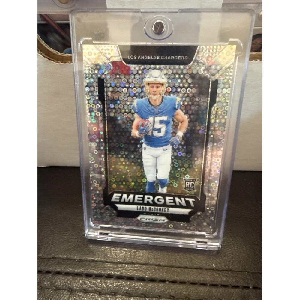 2024 Panini Prizm - Emergent No Huddle Prizm #13 Ladd McConkey (RC)🔥💥🔥